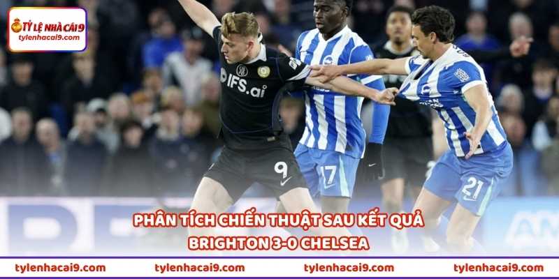 Phân tích chiến thuật sau kết quả Brighton 3-0 Chelsea